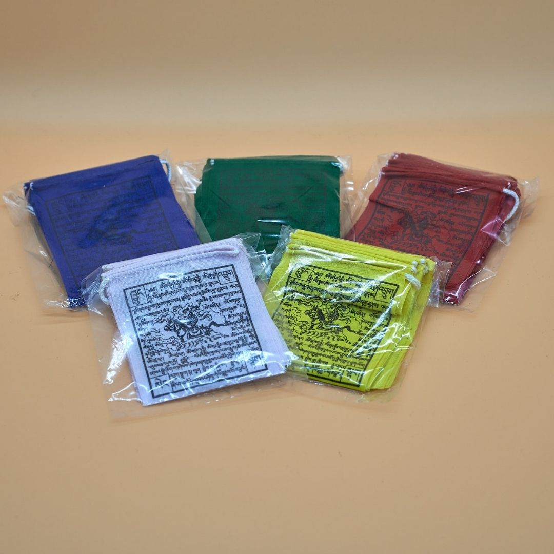 Prayer Flag - Small - Astrology Harmonising - Multiple Colours Available