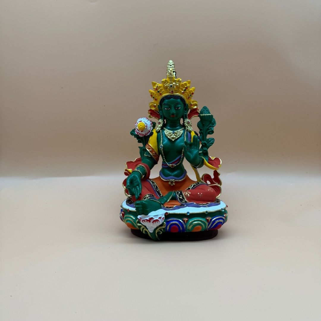 Green Tara Statue