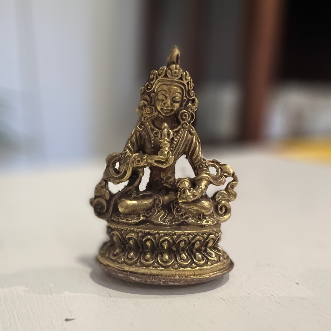Consecrated travel sized Vajrasattva Statue