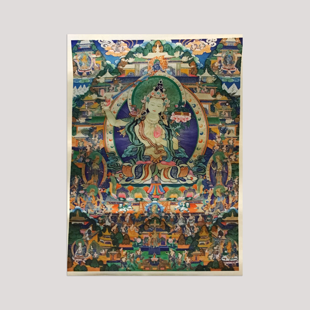 Manjushri (Silk Print) (Environment)