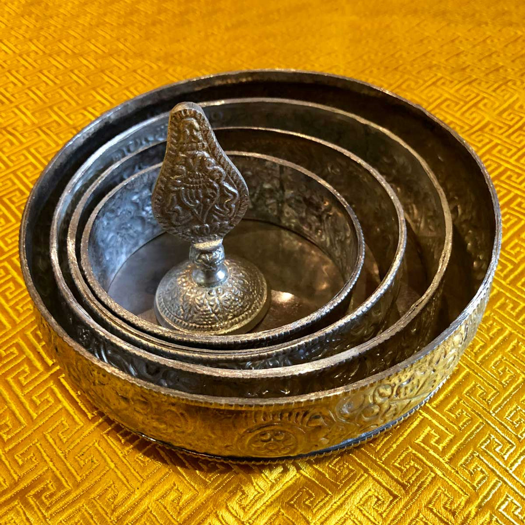 Silver Mandala Set