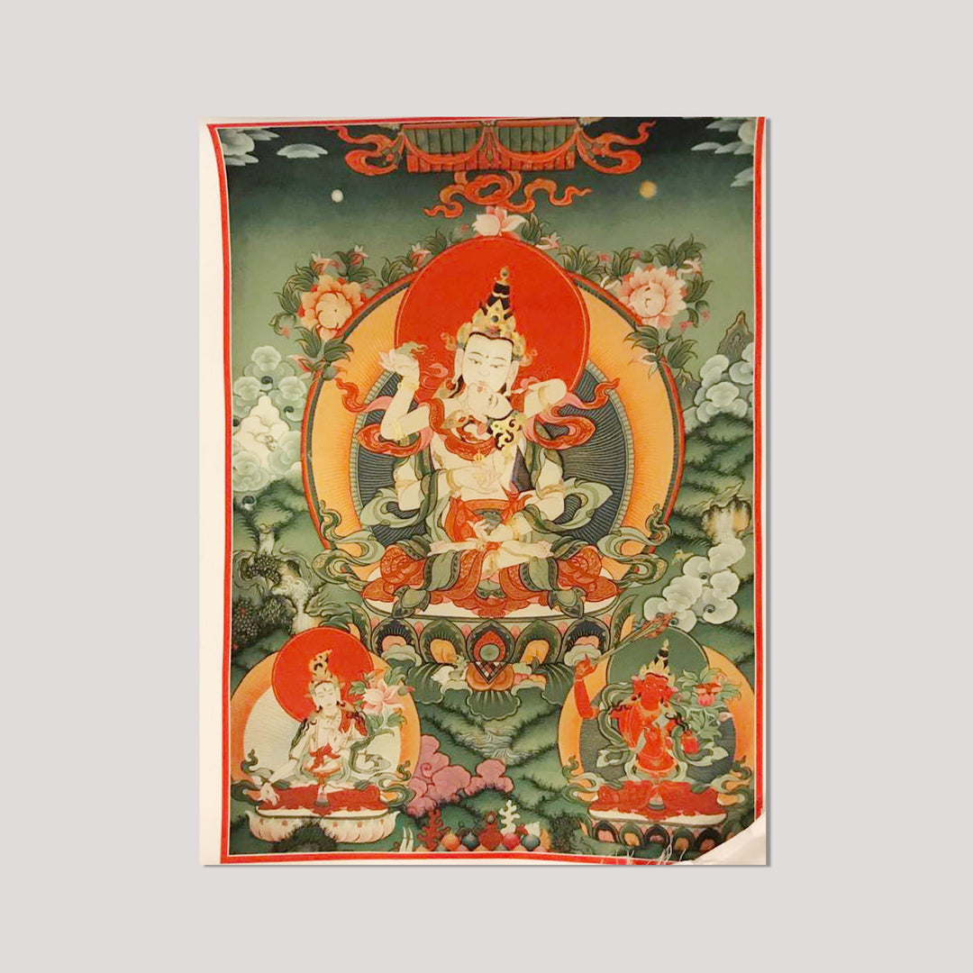 Vajrasattva Yab-Yum Canvas Print