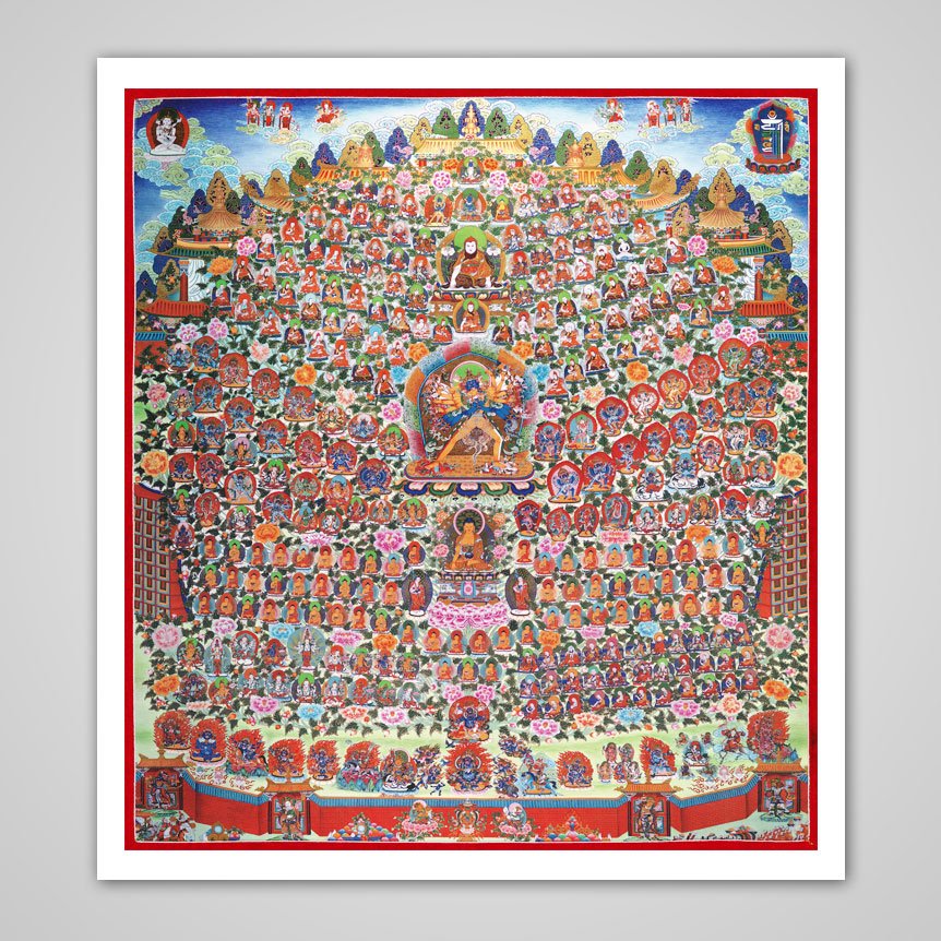 Jonang Refuge Field Print