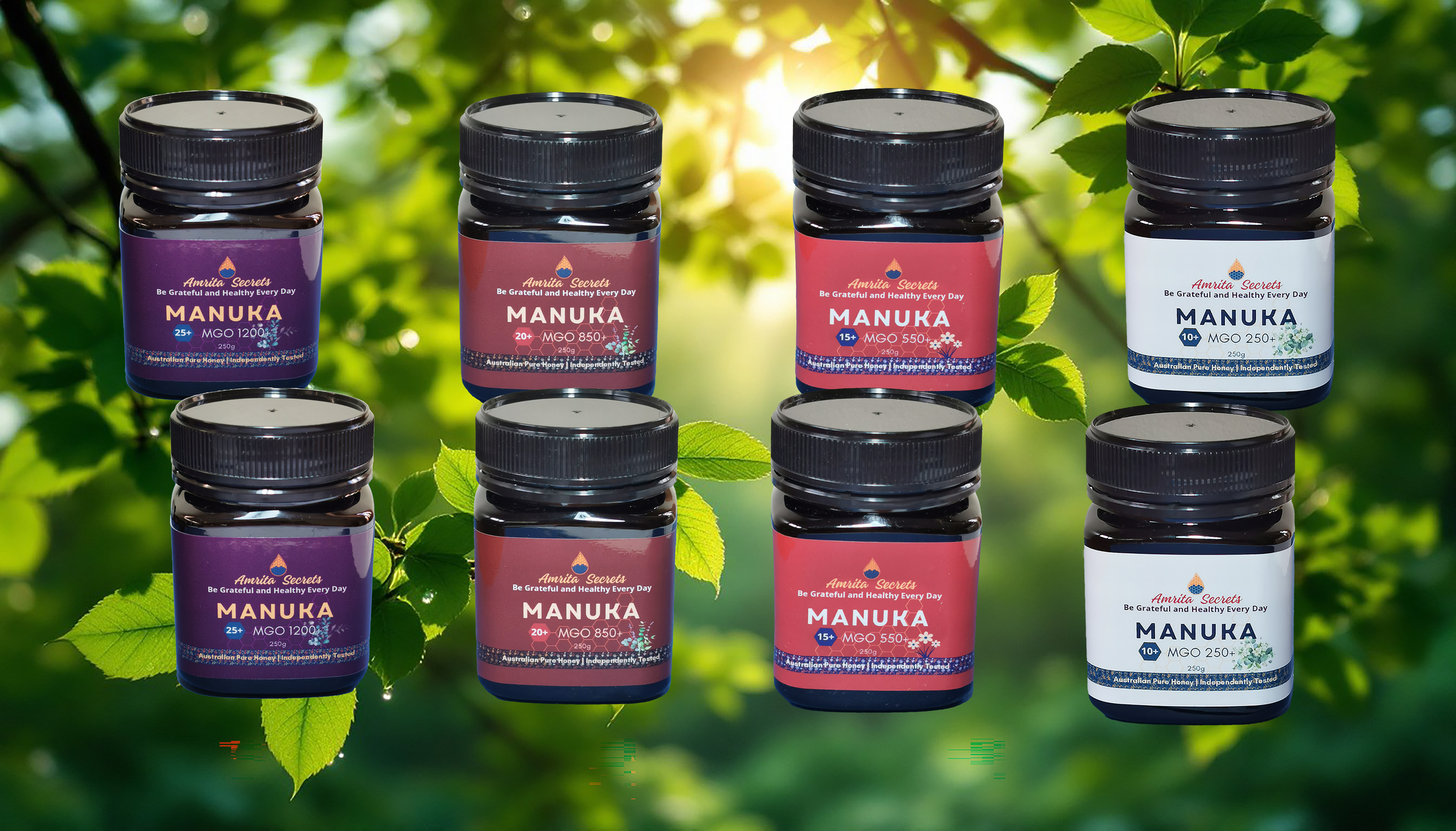 Medicinal Honey Packages