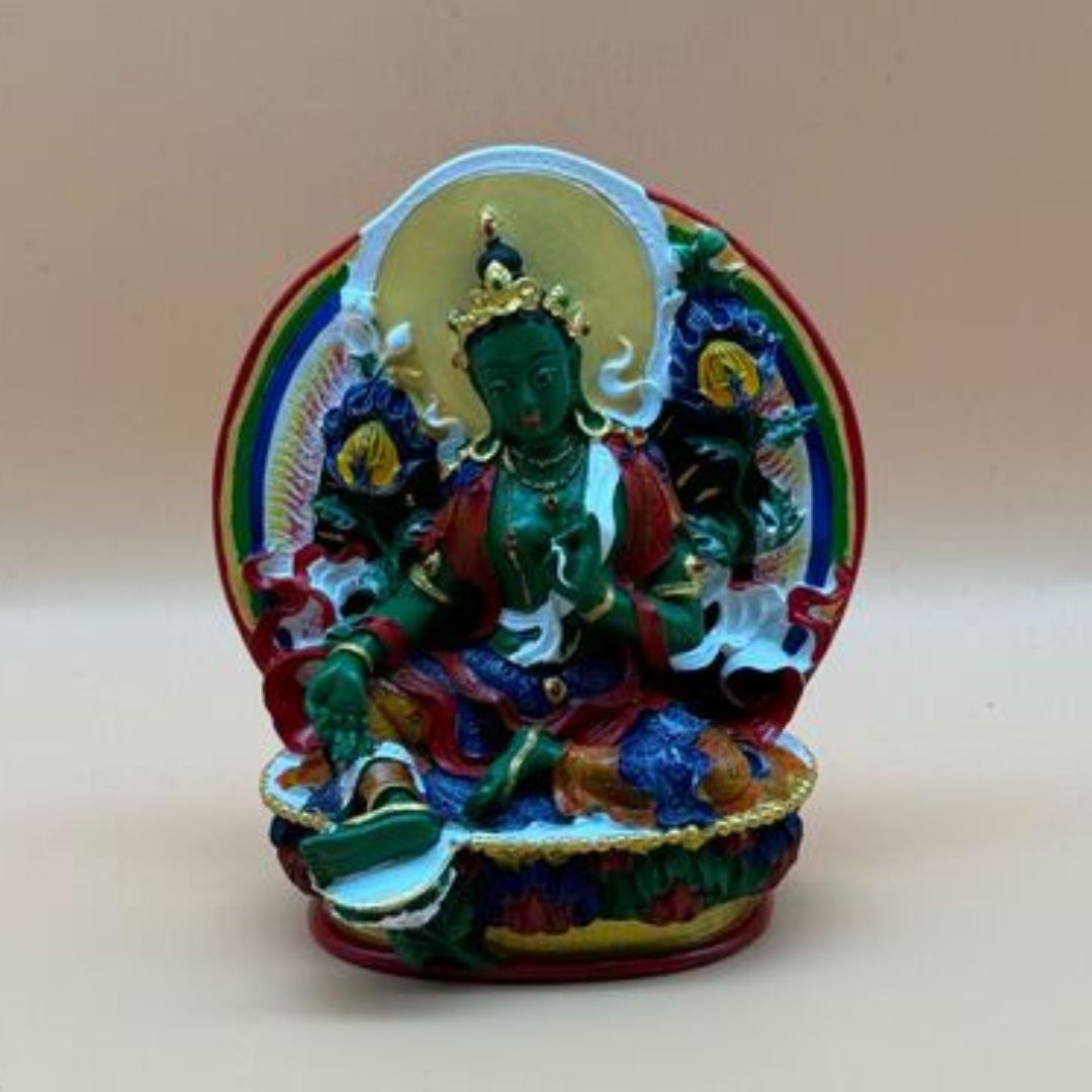 Green Tara Statue