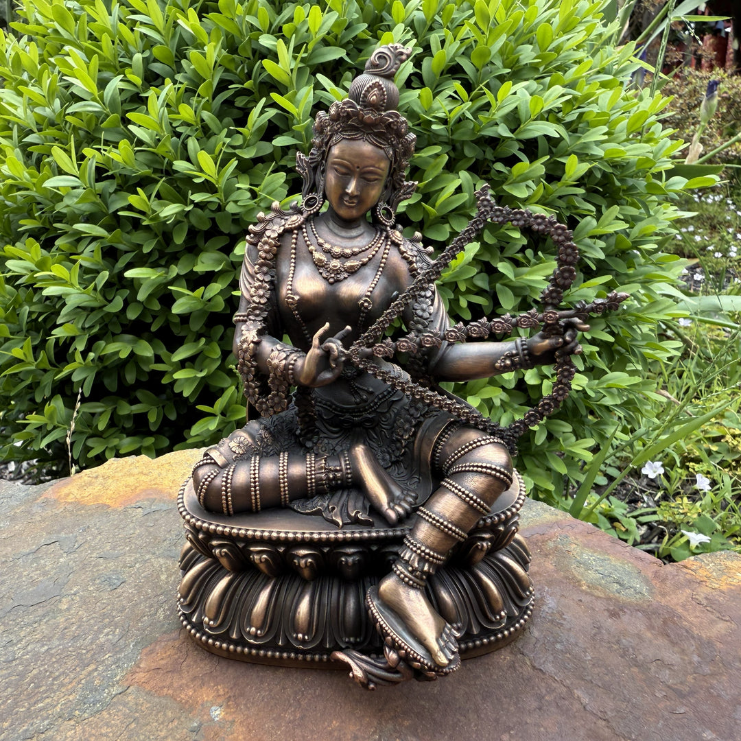 Kurukulla Consecrated Statue - Small bronze