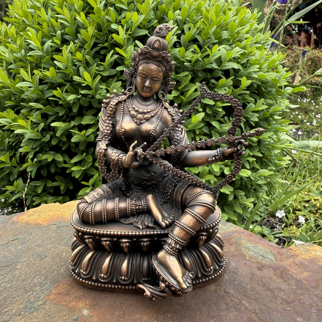 Kurukulla Consecrated Statue - Small bronze