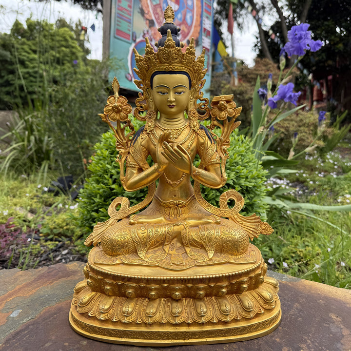 Manjushri Consecrated Statue - Large