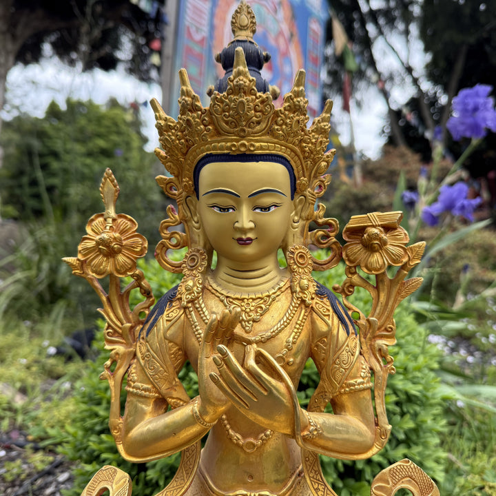 Manjushri Consecrated Statue - Large