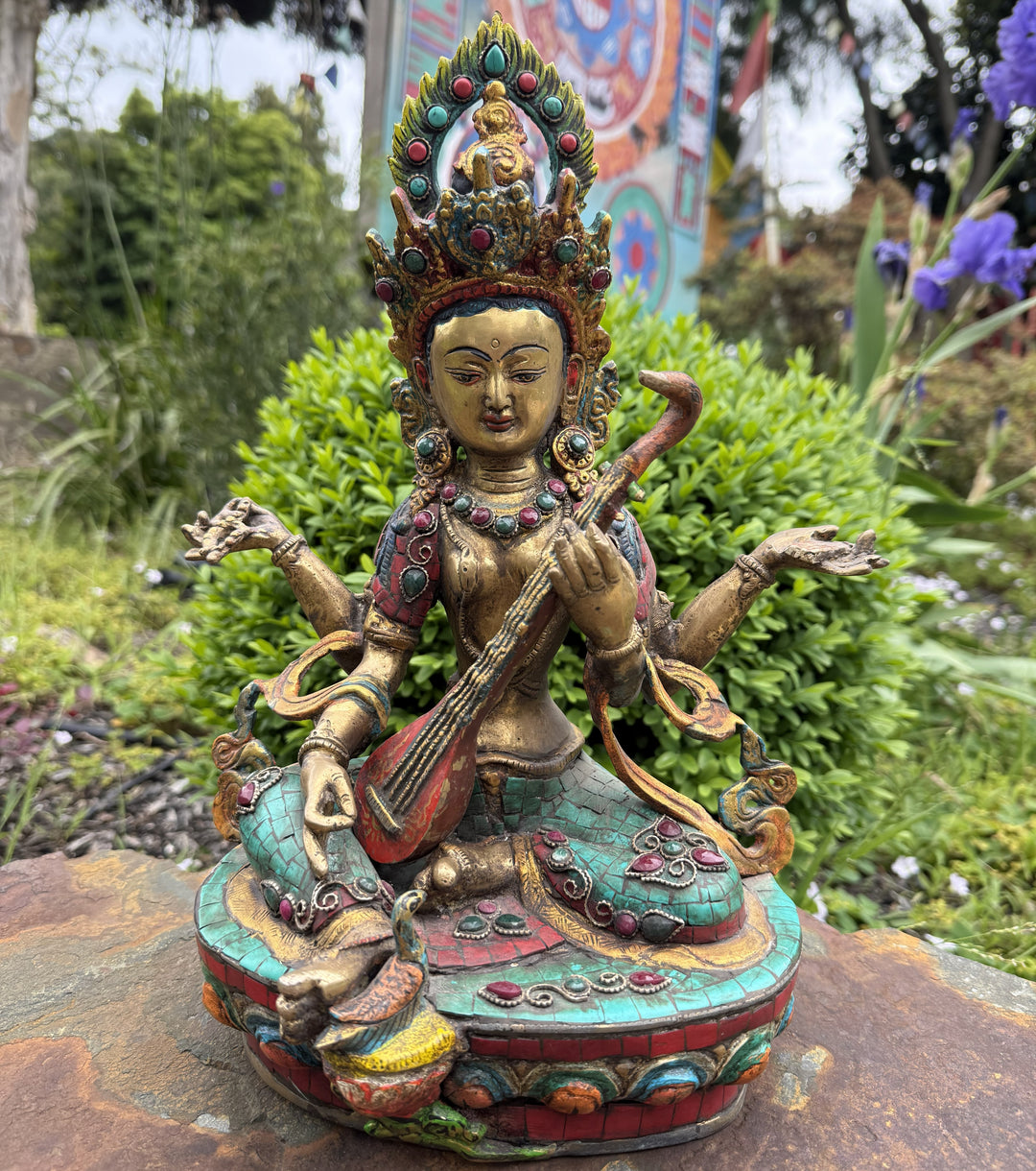 Saraswati Consecrated Statue - Large